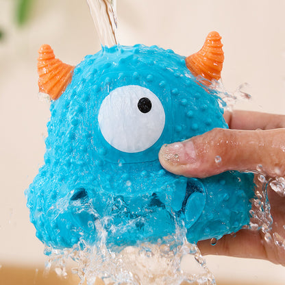 Spielzeug für den Hund, Blaues Monster Intelligenzspielzeug, Quietschtier für Hunde, Robustes Kauspielzeug für aktive Hunde