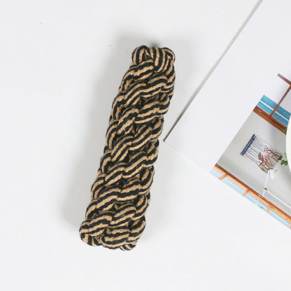 Hundespielzeug Seil, Interaktives Baumwollseil 19 cm Zerrspielzeug, Kauspielzeug geeignet für Hunde aller Körpertyp