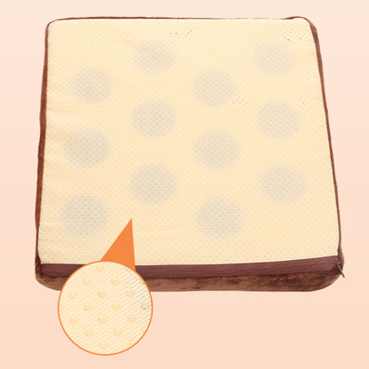 Hundespielzeug Intelligenz, Karottenfeld aus Plüsch, mit Quietschfunktion, interaktives Schnüffelspielzeug