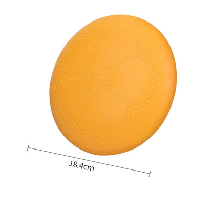 Spielzeug für den Hund, Hundefrisbee, Multifunktional Futterbehälter, Wasserspielzeug Hund, 18,4 cm, Drei-Farben-Set