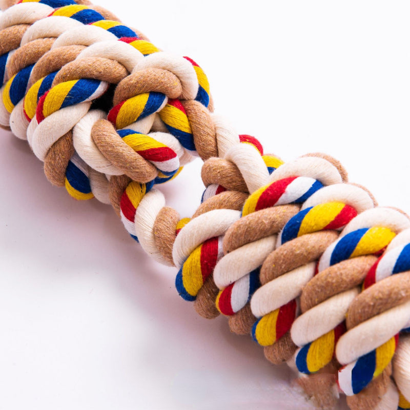 Hundespielzeug Seil Interaktives Kauspielzeug mit Zugseil, Robuste Spielseile für Mittlere und Große Hunde