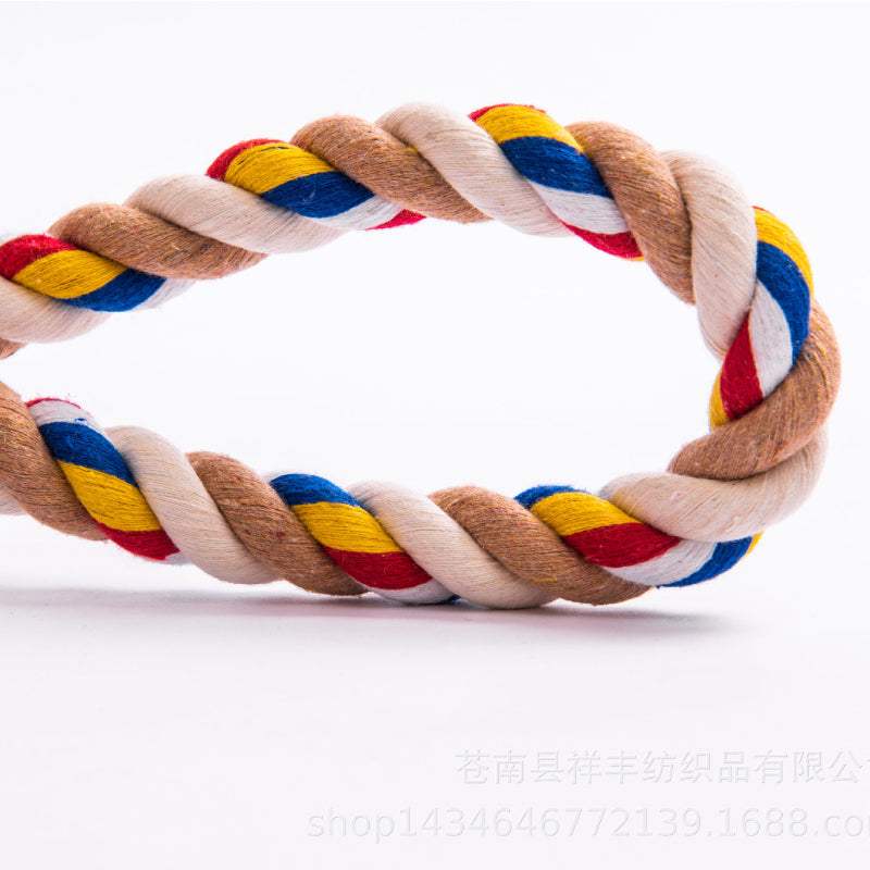 Hundespielzeug Seil Interaktives Kauspielzeug mit Zugseil, Robuste Spielseile für Mittlere und Große Hunde