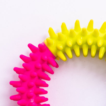 Hundespielzeug Zahnpflege, Hundekauspielzeug aus elastischem Material, Interaktion Tauziehen drinnen und draußen