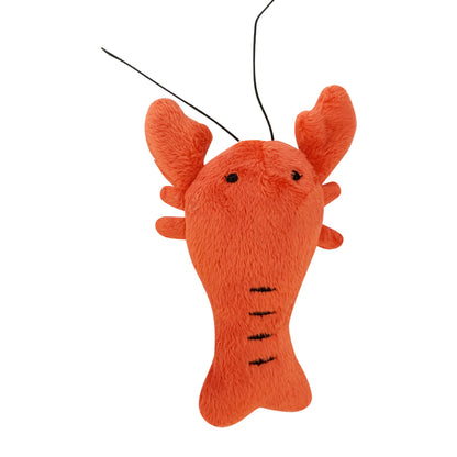 Hund Kuscheltiere, Plüsch-Langustenspielzeug mit BB-Sound, kauspielzeug hund, Geeignet für Hunde zum Entspannen & Spielen