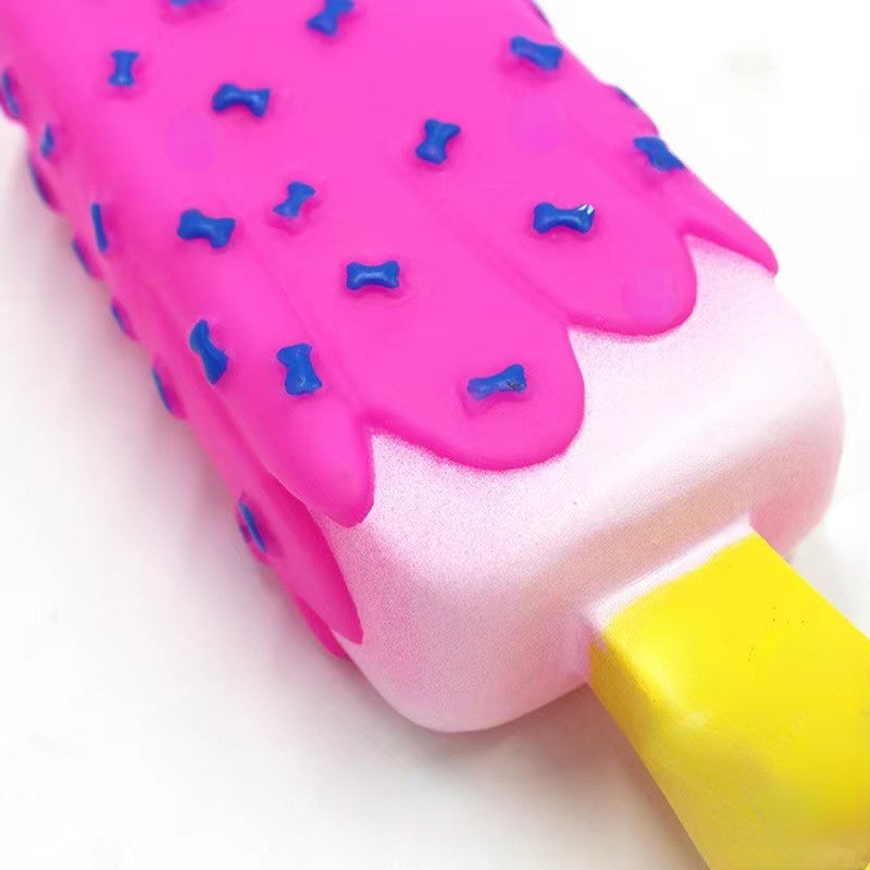 Spielzeug für den Hund, Schneestock aus Kautschuk, Hundespielzeug Quietschen, Fähig zur Selbstbeschäftigung, Farben Zufällig