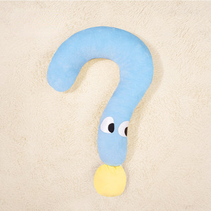 Plüsch Hundespielzeug, Fragezeichen Kissen für Hunde, Drei Farben und zwei Größen, Perfekt für alle Hunde zum Ausruhen