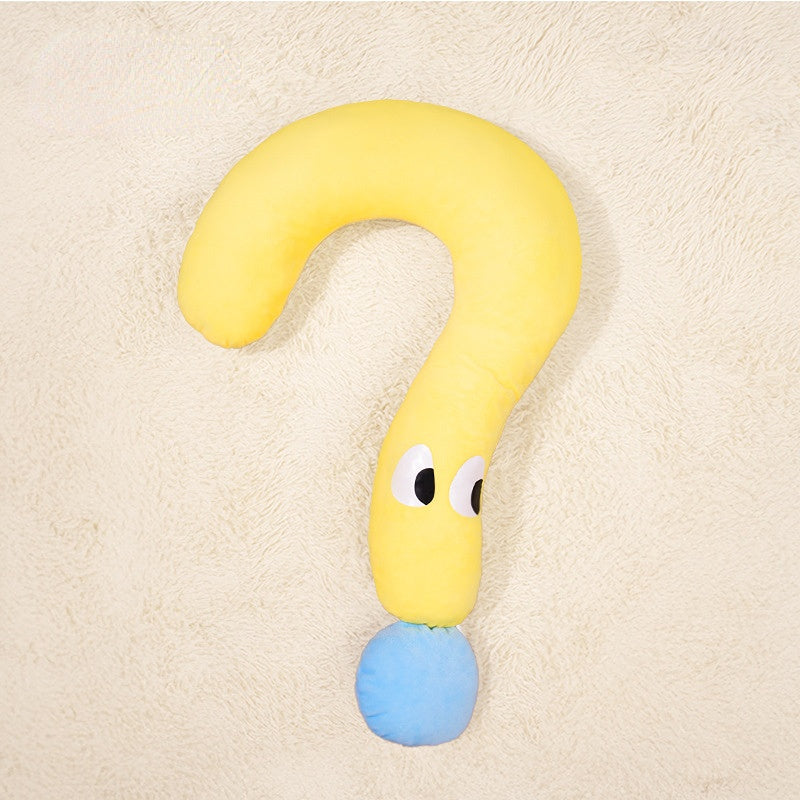 Plüsch Hundespielzeug, Fragezeichen Kissen für Hunde, Drei Farben und zwei Größen, Perfekt für alle Hunde zum Ausruhen