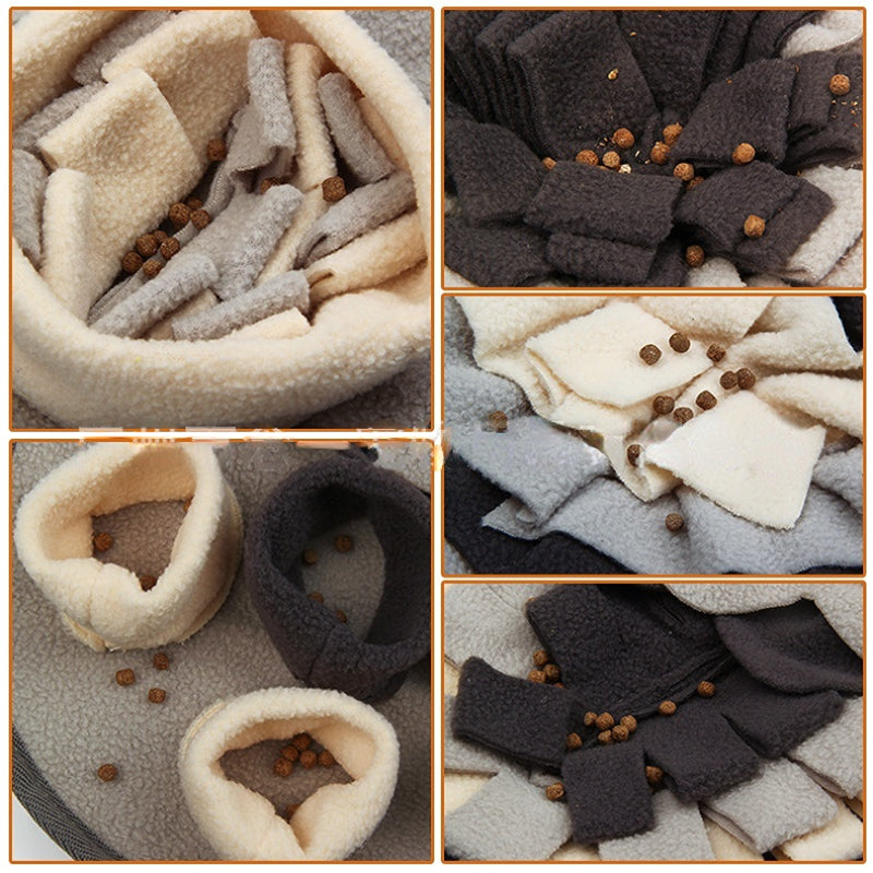 Hunde Intelligenzspielzeug, Hunde-Schnüffelteppich, Langsame Futterspielzeuge Zwei Stile für geistige Anregung