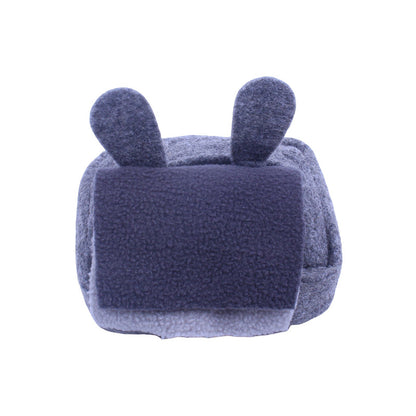 Hunde Intelligenzspielzeug, Schnüffelbox aus Filz & Polarfleece, interaktive Beschäftigung mit Futterversteck, Zwei Farben