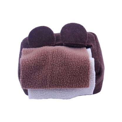 Hunde Intelligenzspielzeug, Schnüffelbox aus Filz & Polarfleece, interaktive Beschäftigung mit Futterversteck, Zwei Farben