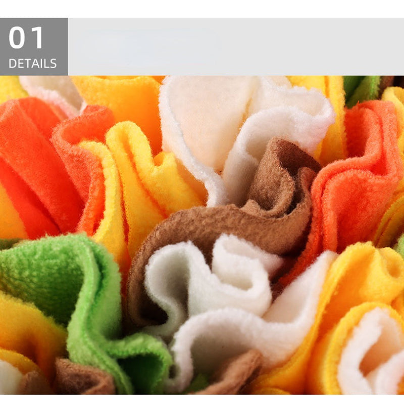 Hund Spielzeug, Schnüffeldecke für Hunde, Klingendes Papier, Lernspielzeug, das die Geschicklichkeit verbessert