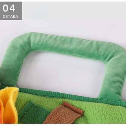 Hund Spielzeug, Schnüffeldecke für Hunde, Klingendes Papier, Lernspielzeug, das die Geschicklichkeit verbessert