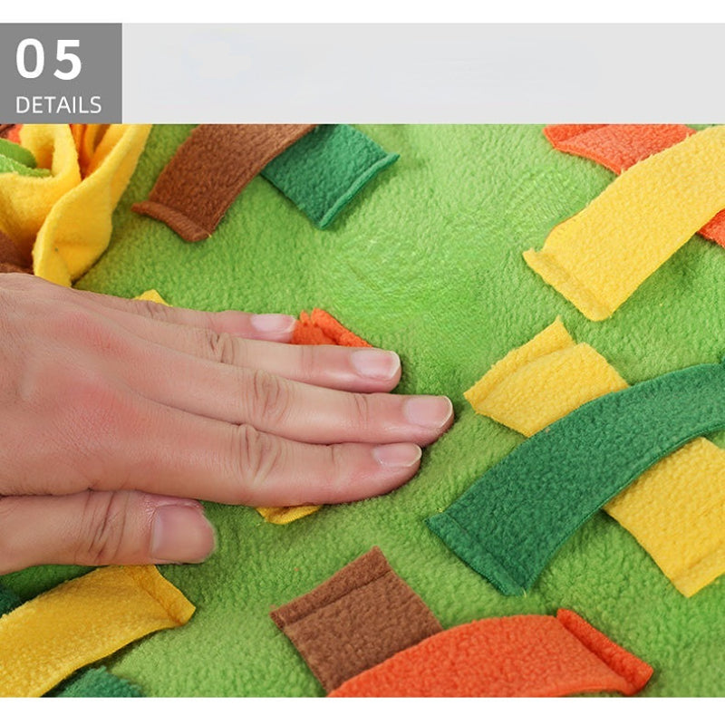 Hund Spielzeug, Schnüffeldecke für Hunde, Klingendes Papier, Lernspielzeug, das die Geschicklichkeit verbessert