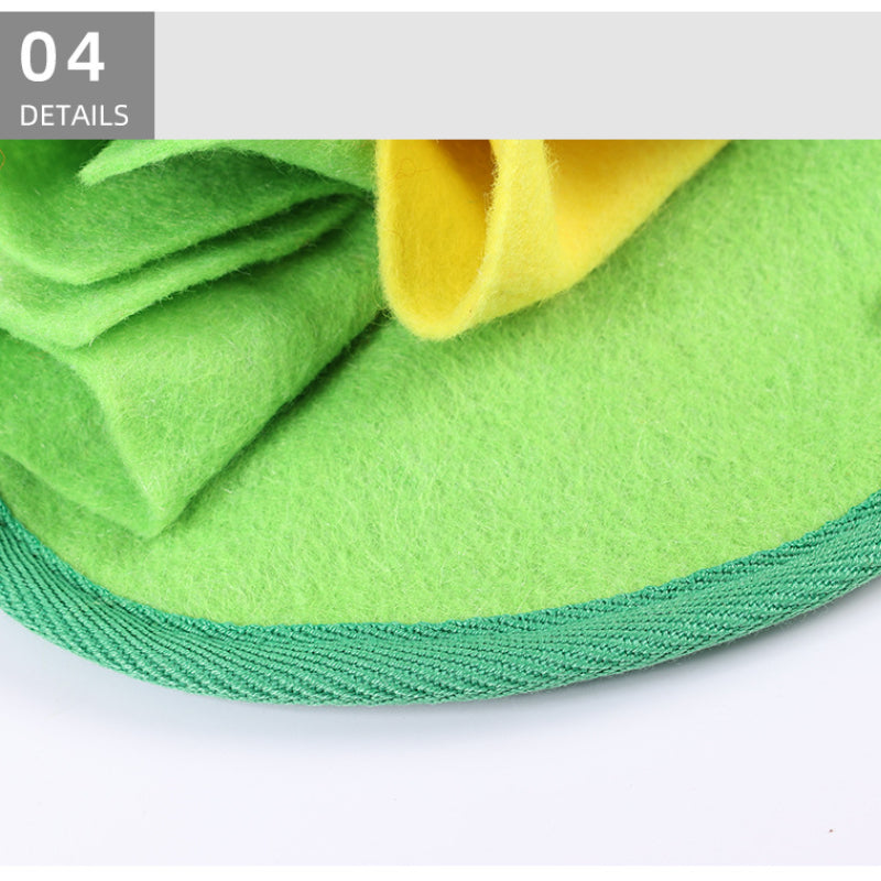 Hunde Spielzeug, Schnüffelmatte Hund, Schildkrötenform interaktive Futterspielzeug für Hunde, Zwei Arten von Lernspielzeug