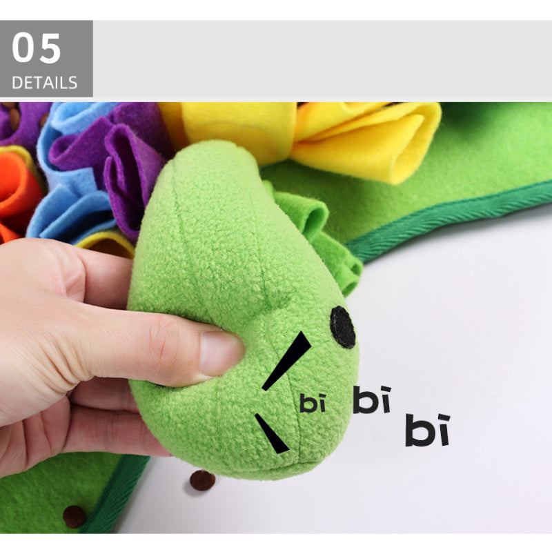 Hunde Spielzeug, Schnüffelmatte Hund, Schildkrötenform interaktive Futterspielzeug für Hunde, Zwei Arten von Lernspielzeug