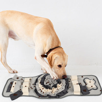 Hunde Intelligenzspielzeug, Schnüffelmatte Hund & Futterspielzeug, Intelligenz fördern, Rechteck, Zwei Farben (1 Stück)