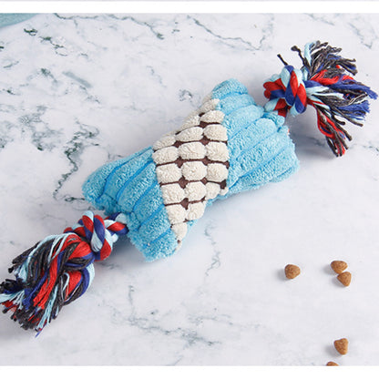 Hund Kuscheltiere, Drei Farben Handgemachtes Hundespielzeug aus hochwertigem Material, ideal für das Spielen und Kuscheln (1 Stück)