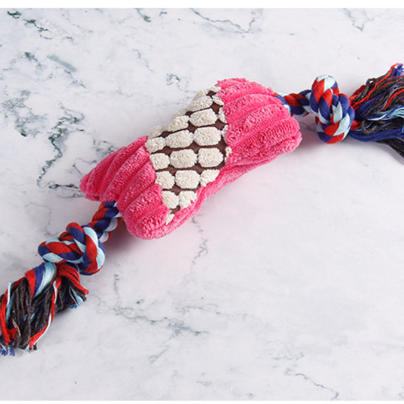 Hund Kuscheltiere, Drei Farben Handgemachtes Hundespielzeug aus hochwertigem Material, ideal für das Spielen und Kuscheln (1 Stück)