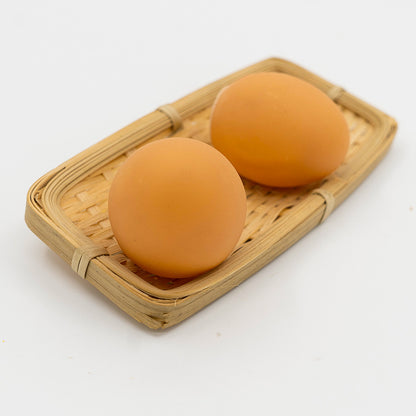 Spielzeug für den Hund, Simulierte Eier aus Gummi, Langlebiges Kauspielzeug Hund mit BiBi-Geräusch für Kleine Hunde (1 Stück)