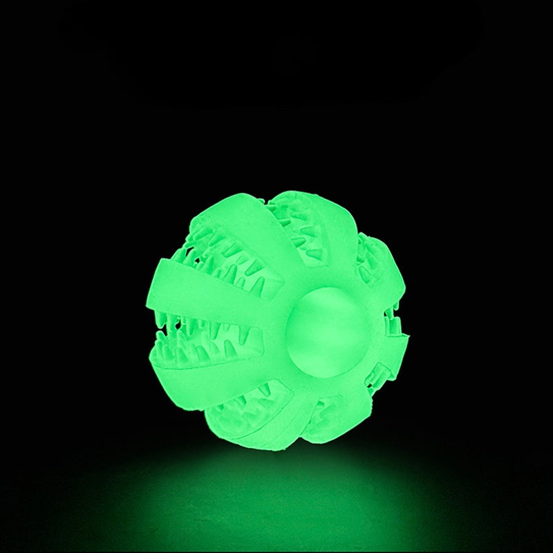 Hundespielzeug, TPR Hundeball Leuchtend für Wurfspiel, Intelligenzspielzeug Hund in Drei Größen