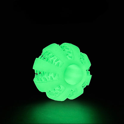 Hundespielzeug, TPR Hundeball Leuchtend für Wurfspiel, Intelligenzspielzeug Hund in Drei Größen