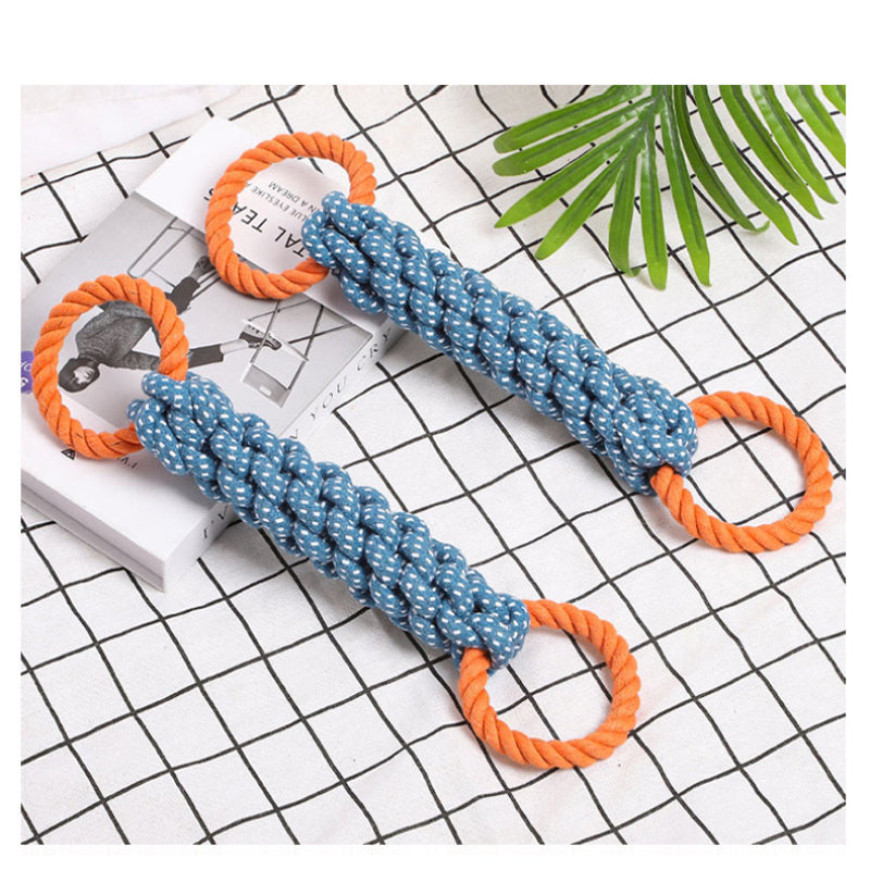 Spielzeug für den Hund, Mais Baumwollseil Kauspielzeug, langlebiges & interaktives, ideal für Hunde verschiedener Größen