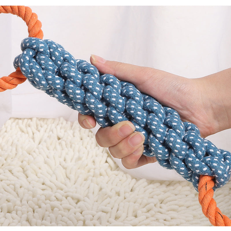 Spielzeug für den Hund, Mais Baumwollseil Kauspielzeug, langlebiges & interaktives, ideal für Hunde verschiedener Größen