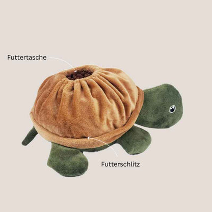 Hunde Intelligenzspielzeug,  Interaktives Futterspielzeug mit Marienkäfer und Schildkröte Design, Bunt, Weich und Angenehm anzufassen