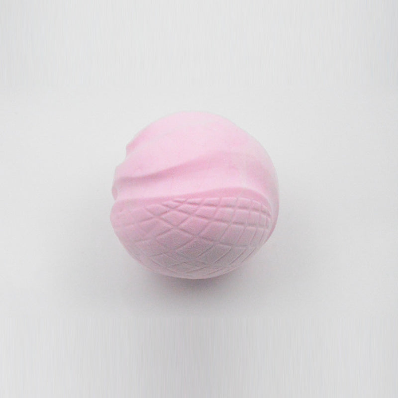 Hund Spielzeug, TPR Hundeball mit Milchgeruch, Umweltfreundlich und Bissfest, Interaktives Hundespielzeug, 7,6cm & 3 Farben