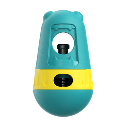 Hunde Intelligenzspielzeug, Futterball Hund mit Leckerlisstange-Halter, Rot & Blau, Puzzlespielefür Kleine und Große Hunde