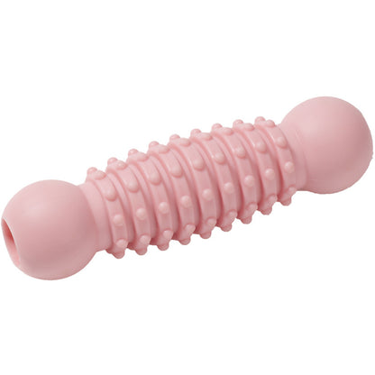 Hunde Spielzeug, TPR Zweikugel-Backenzahnstab, Kauspielzeug für Hunde, Interaktives Futterspielzeug für Hunde in drei Farben