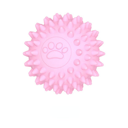 Hundespielzeug für den Hund, TRP Hundepfote Hundeball kauspielzeug hund, langlebig und knautschbar, Drei Farben, 5,5 cm