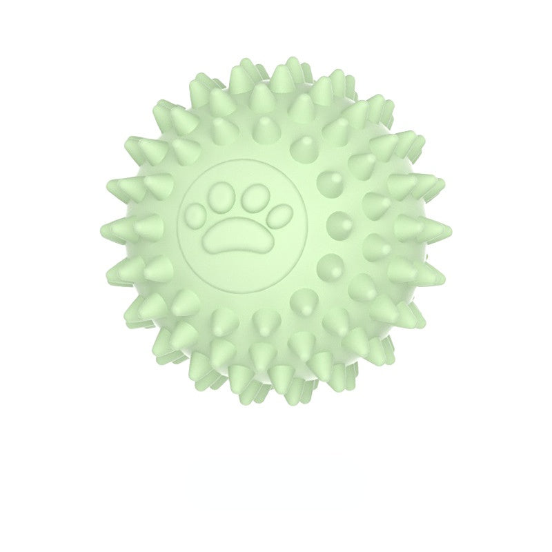 Hundespielzeug für den Hund, TRP Hundepfote Hundeball kauspielzeug hund, langlebig und knautschbar, Drei Farben, 5,5 cm