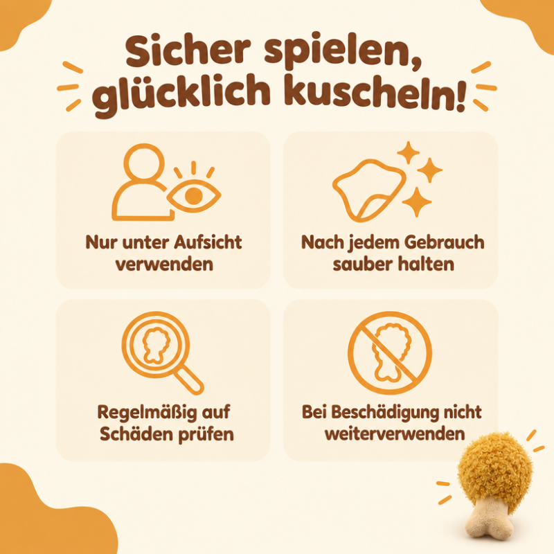 Kuscheltier für Hunde DT047-06-8
