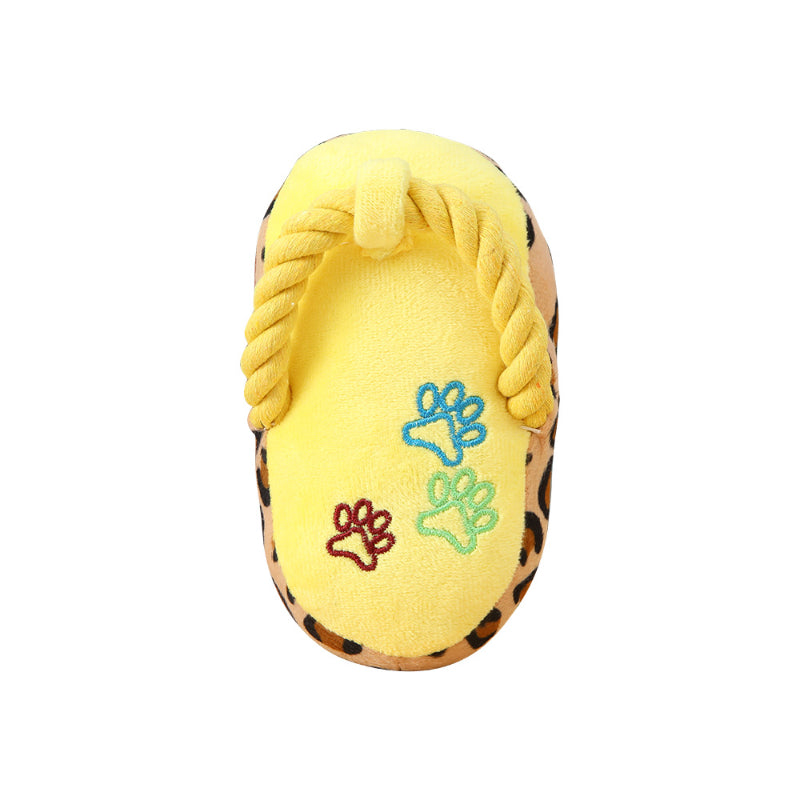 Kuscheltier für den Hund, Cartoon-Hausschuhe mit BB-Ton, ideal gegen Trennungsangst für kleine & große Hunde, Dreifarbiges Set