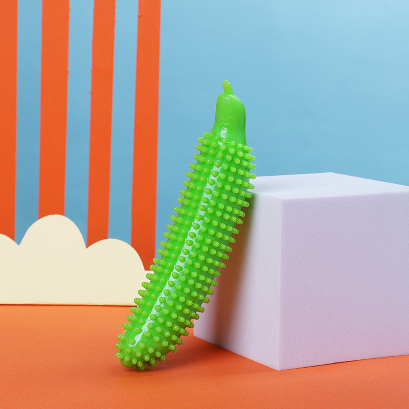 Hundespielzeug für den Hund, Premium TPE Gurkenform Zahnpflege-Spielzeug für Hunde, Hundespielzeug Unkaputtbar (1 Stück)