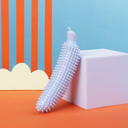 Hundespielzeug für den Hund, Premium TPE Gurkenform Zahnpflege-Spielzeug für Hunde, Hundespielzeug Unkaputtbar (1 Stück)