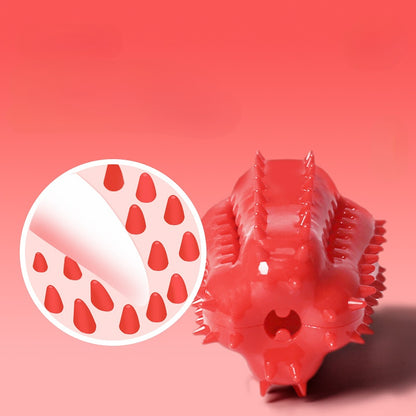 Hunde Intelligenzspielzeug, Chili-Form Kauspielzeug mit Essen verstecken, Interaktives & Futterspielzeug, Drei Farben