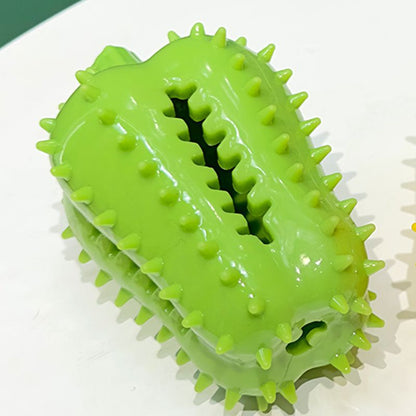 Hunde Intelligenzspielzeug, Chili-Form Kauspielzeug mit Essen verstecken, Interaktives & Futterspielzeug, Drei Farben