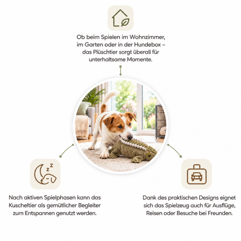 Kuscheltier für Hunde DT049-05-9