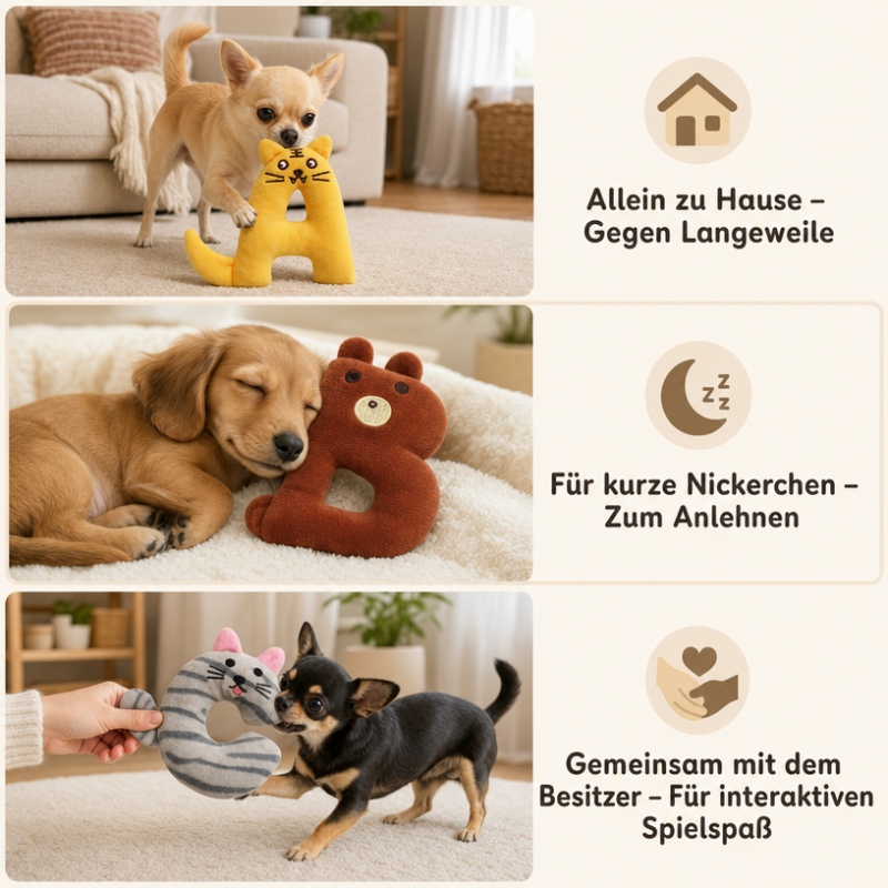 Kuscheltier für den Hund DT059-01-7