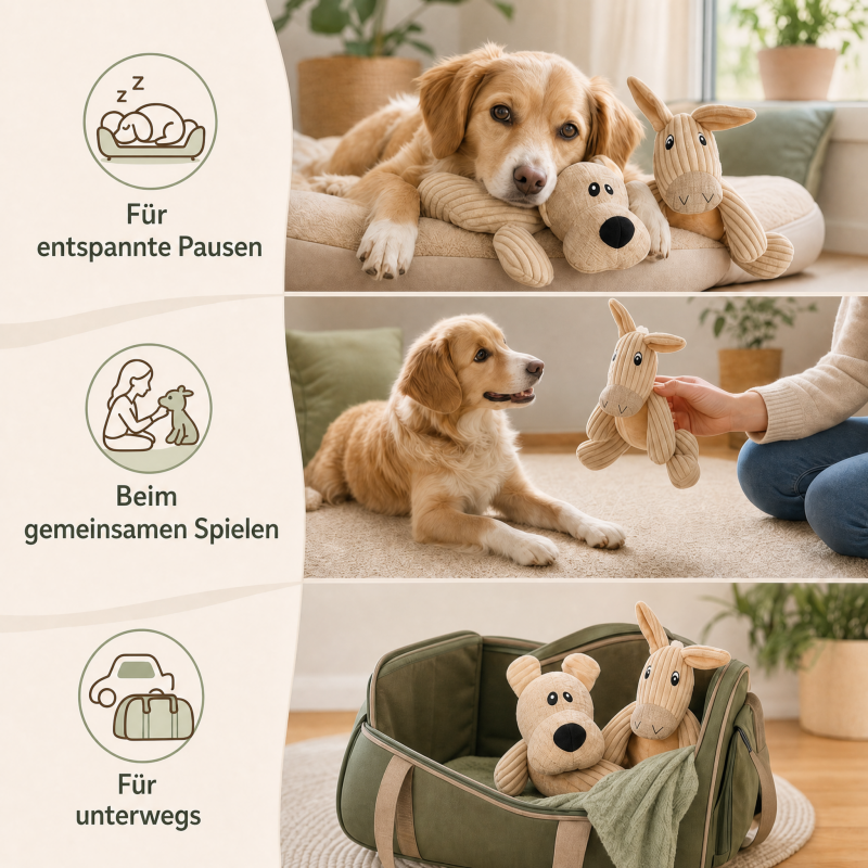Kuscheltier für Hunde DT062-17-15