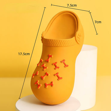 Hundespielzeug Unkaputtbar, Latex-Hausschuhe, Hundespielzeug Gummi, Langlebiges Kauspielzeug für alle Hundegrößen, Zwei Farben