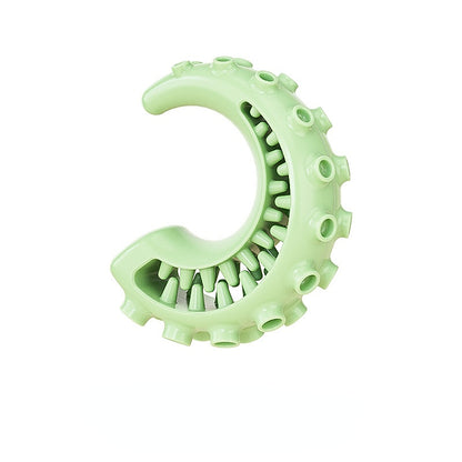 Spielzeug Hund, TRP Tintenfischtentakel-Spielzeug, Hunde Intelligenzspielzeug mit Slow Food & Zahnreinigung, Zwei Farben (1 Stück)