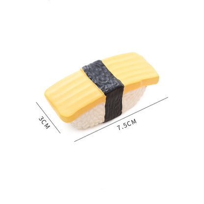 Hund Spielzeug, Latex Fun Sushi Set, interaktives Spielzeug & Hundespielzeug Quietschen, ideal für alle aktive Hunde