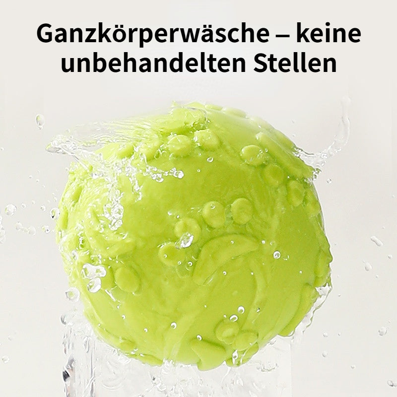 Spielzeug für den Hund, Interaktives TPR Hundeball mit quietschen, weich & elastisch, Kauspielzeug Hund, Drei Farben (1 Stück)