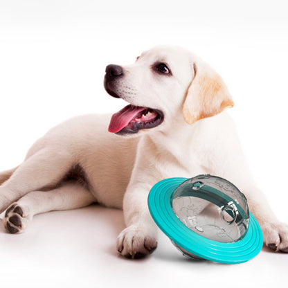 Hunde Intelligenzspielzeug, Hundefrisbee, Futterball Hund, Hundespielzeug für große Hunde, langlebigem Material, Zwei Farben