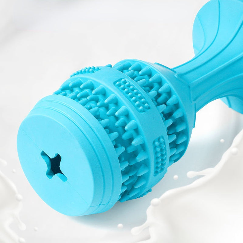 Hundespielzeug Unzerstörbar, Weinglas-Gummispielzeug für Hunde, Futterspielzeug Hund, Zähneknirschen und Nagen, Zwei Farben