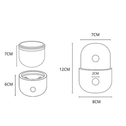 Hunde Intelligenzspielzeug, blaugrüne Hundefutterbälle aus Silikon, Interaktives Wurfspielzeug Hund, Entspannung und Glück