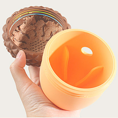 Hunde Intelligenzspielzeug, Silikon-Eichel, Futterspielzeug für Hunde, Langsame Futteraufnahme für Alle Hunde, Braun und Grün